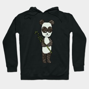 Bambú panda Hoodie